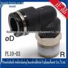 PL Series Connectors: PL10-01, PL12-02, PL16-04, PL4-01, PL6-02, PL8-03