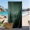 Asciugamano da Spiaggia Philadelphia Eagles Morbido Portatile Asciugatura Rapida?Asciugamano Asciutto Per Piscina Vacanza Estiva Sport all'Aperto