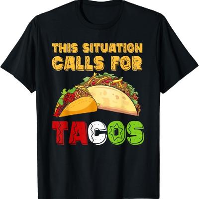 Vtipné tričko s motivem taco