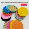 19-Bead Double-Sided Silicone Phone Suction Cup with Adhesive