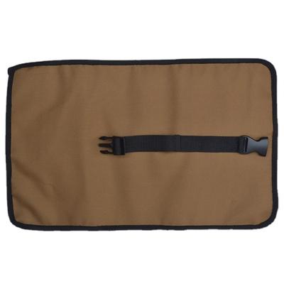 Multi Pocket Foldable Tool Storage Bag With Secure Straps Truck Tool Roll Bag For Wrenches Hammer And Camping Gear