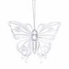 Clear Acrylic Christmas Ornaments Snowflake Christmas Decor Holiday Hanging Pendant  Indoor Room