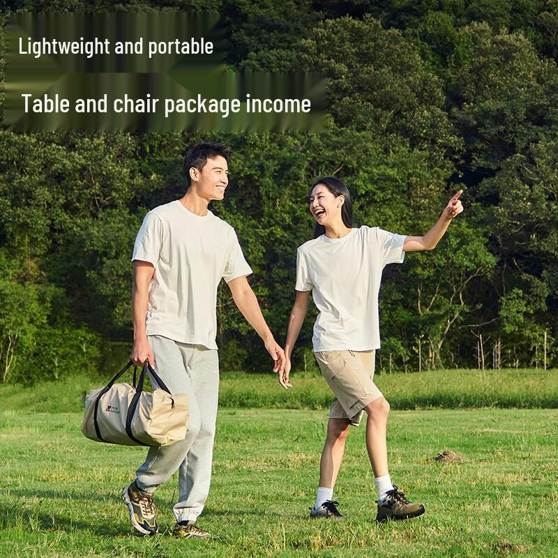 Mobi Garden Folding Camping Picnic Table & Chairs Set