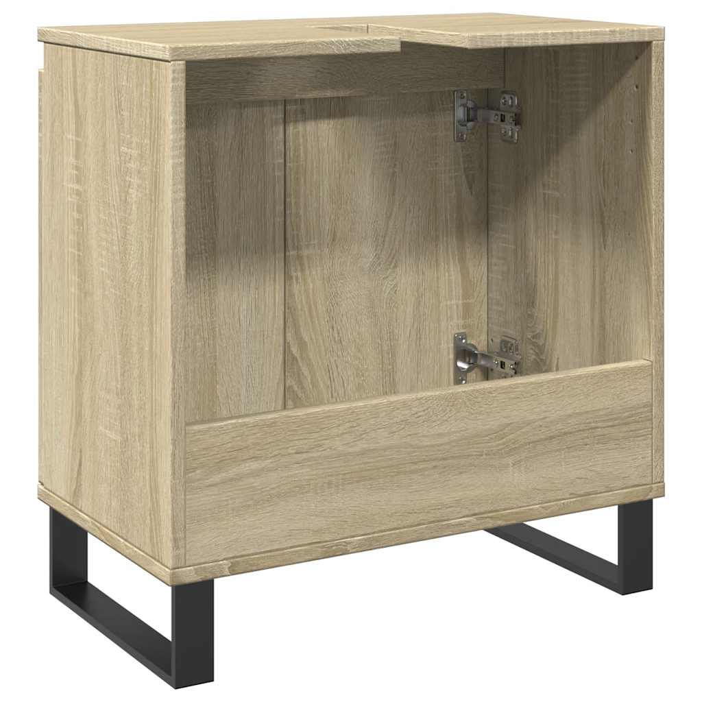 Vidaxl Badezimmerschrank, Sonoma-Eiche, 58X33X60 Cm