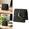 Small Desk Clock Decorative Table Clocks Silents Clock Analog Clocks Battery Operated for Nursery Living Room Bedroom