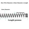 10Pcs Length 300mm Compression Spring Return Spring  for Industrial Machinery Automotive Repair