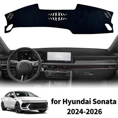 For Hyundai Sonata 2024-2026 N-line (without HUD) – Custom Dashboard Mat, Sunshade, Anti-slip Dashboard Protection,
