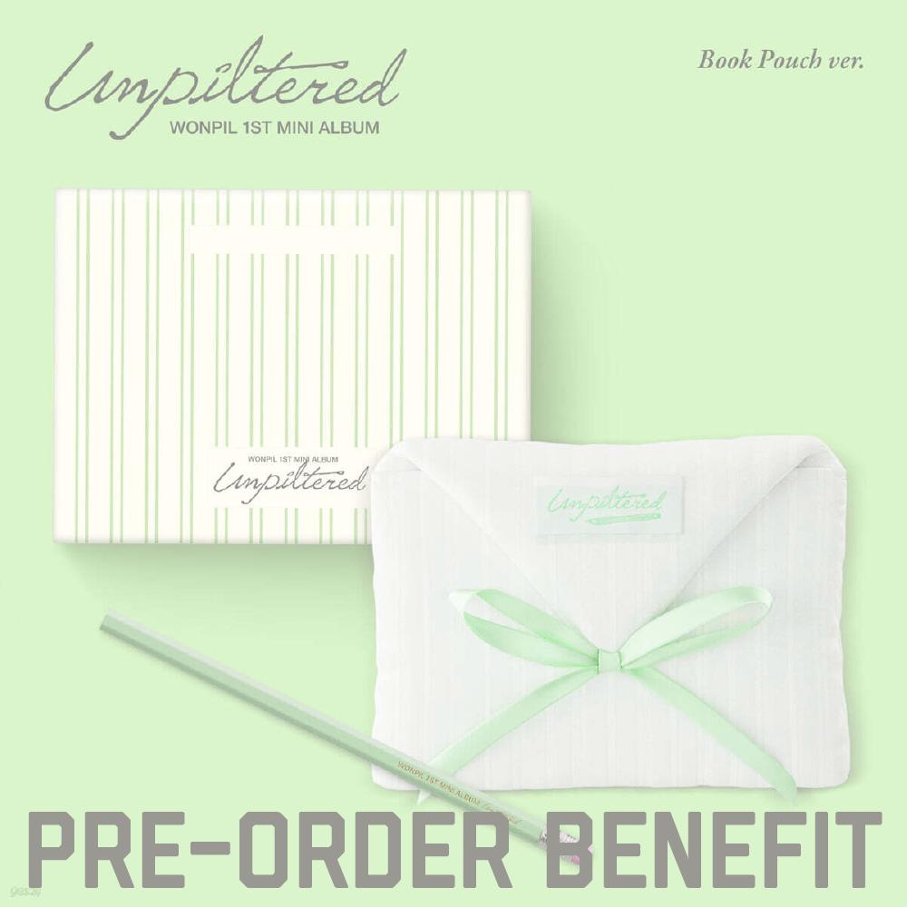 Предзаказ DAY6 WONPIL 1-й мини-альбом Unpiltered Book Pouch ver. И МАГАЗИН ПОБ BLUE DREAM MEDIA POB