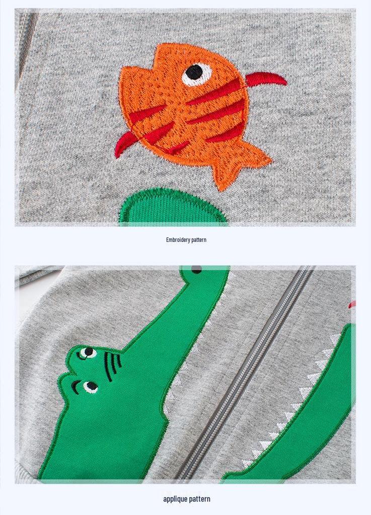 2024 Boys' Spring & Autumn Jackets: Kids' Hoodies & Cardigans