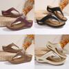 Summer Flip Flops For Women Large Size With Sole And Hollow Design For Beach And Casual Wear