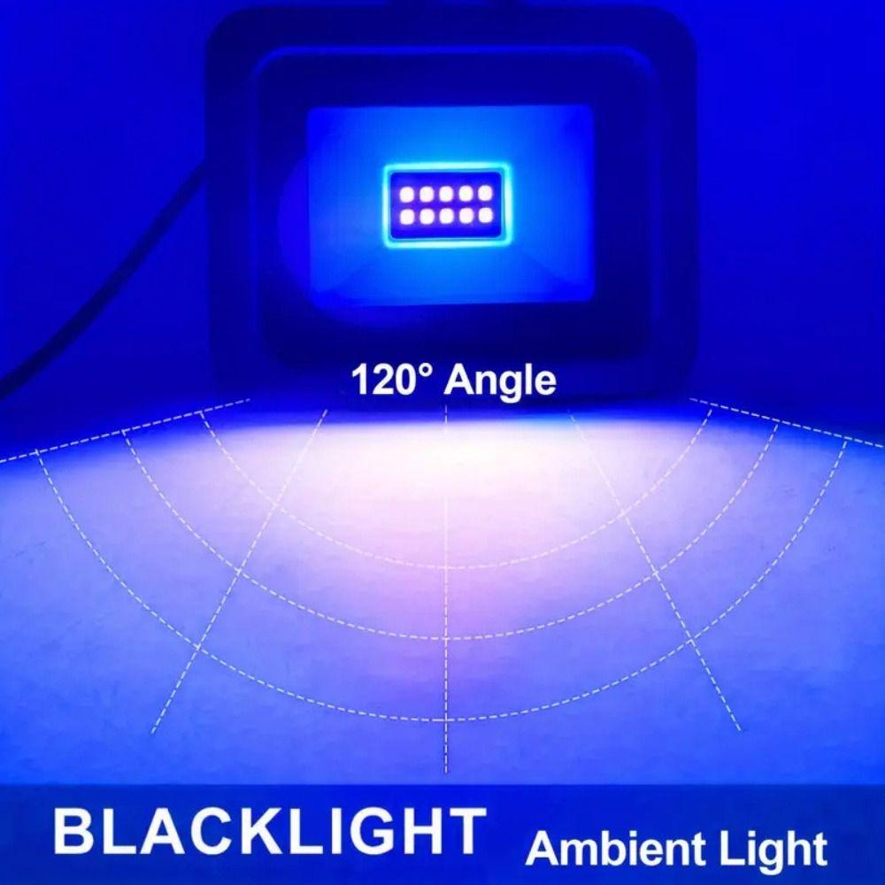 High Power UV LED Floodlight 5V USB UV Fluorescent Light Anti Bacterial UVA Floodlight  Atmosphere