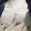 Diamond Cross Layered Choker Necklace for Women - Trendy, Versatile, Simple Clavicle Chain Pendant