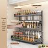 MAXCOOK Adjustable Countertop Kitchen Spice Rack