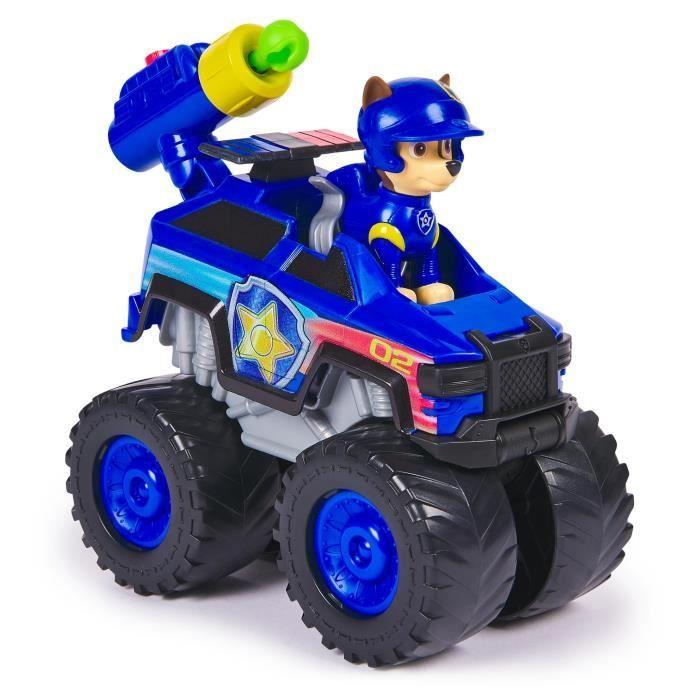 Spin master veicolo + personaggio rescue wheels chase la zampa patrol