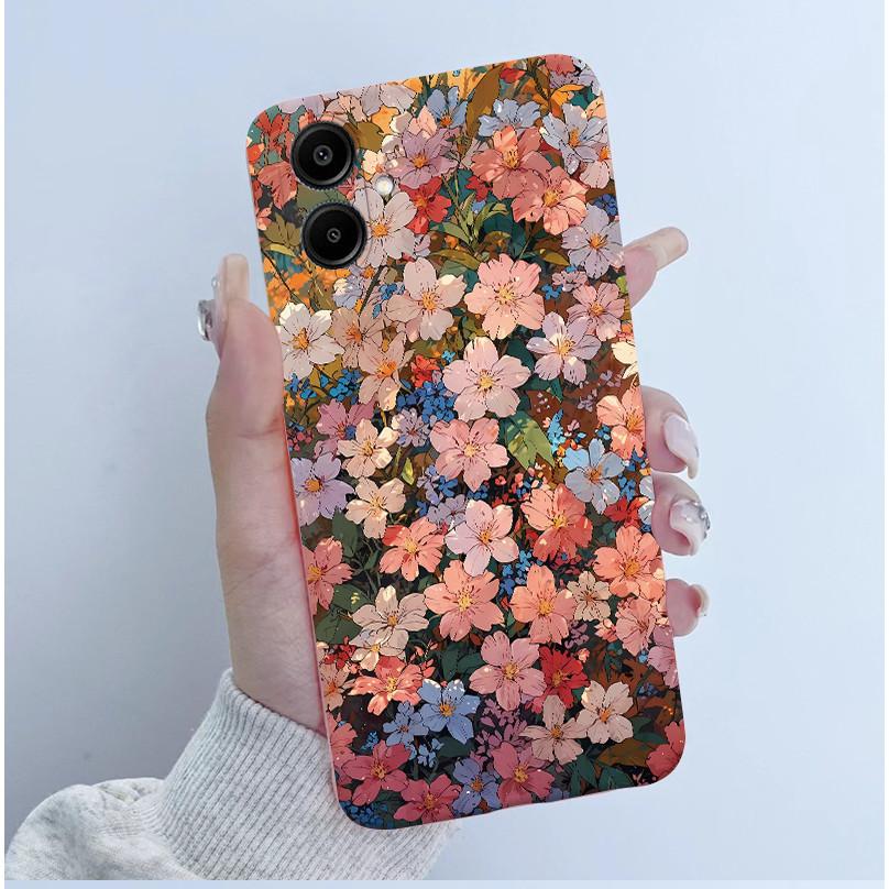For Samsung Galaxy A06 Casing A065 SM-A065F A06 4G GalaxyA06 Cover Cute Astronaut Panda Flowers Pattern Candy Soft Silicone Case