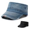 Denim Cap Men's Summer Sunscreen Hat Women's Retro Flat Hat