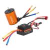 3650 4300KV Brushless Motor 60A ESC Upgrade Parts Accessory for 110 RC Car Model