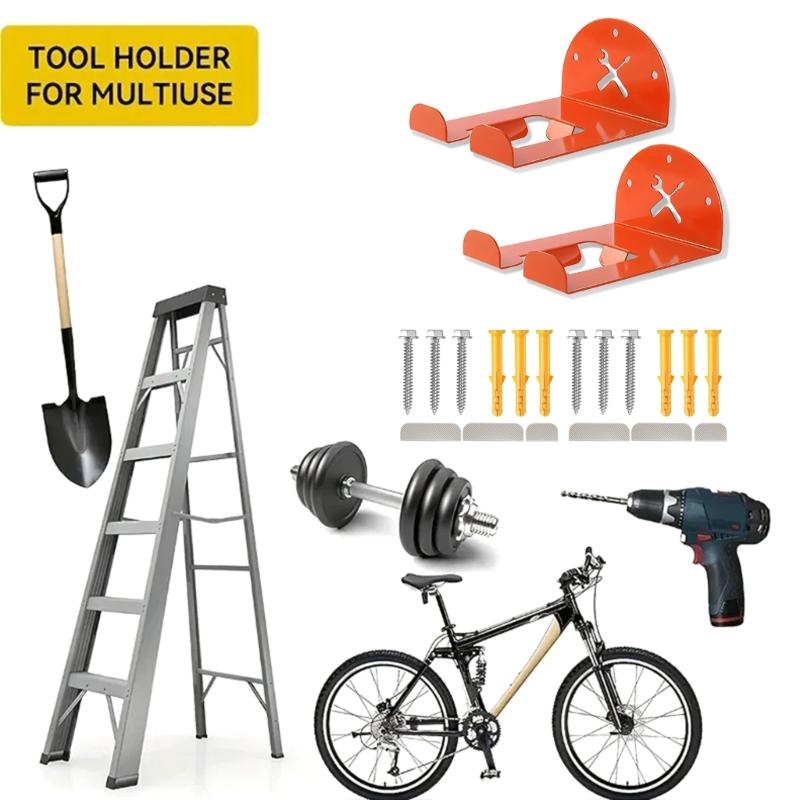 Space Saving Garden Organizers Garage Wall Mounted Tool Hanger Organizes Trimmers Mowers Blowers and Garden Equipment