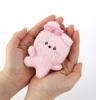 [USED] BT21 minini Plush Key Ring LOVELY Ribbon COOKY