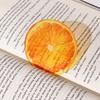 Acrylic Grape Tomato Apple Bookmark – Cute, Transparent, High-End Student Gift and Reading Marker