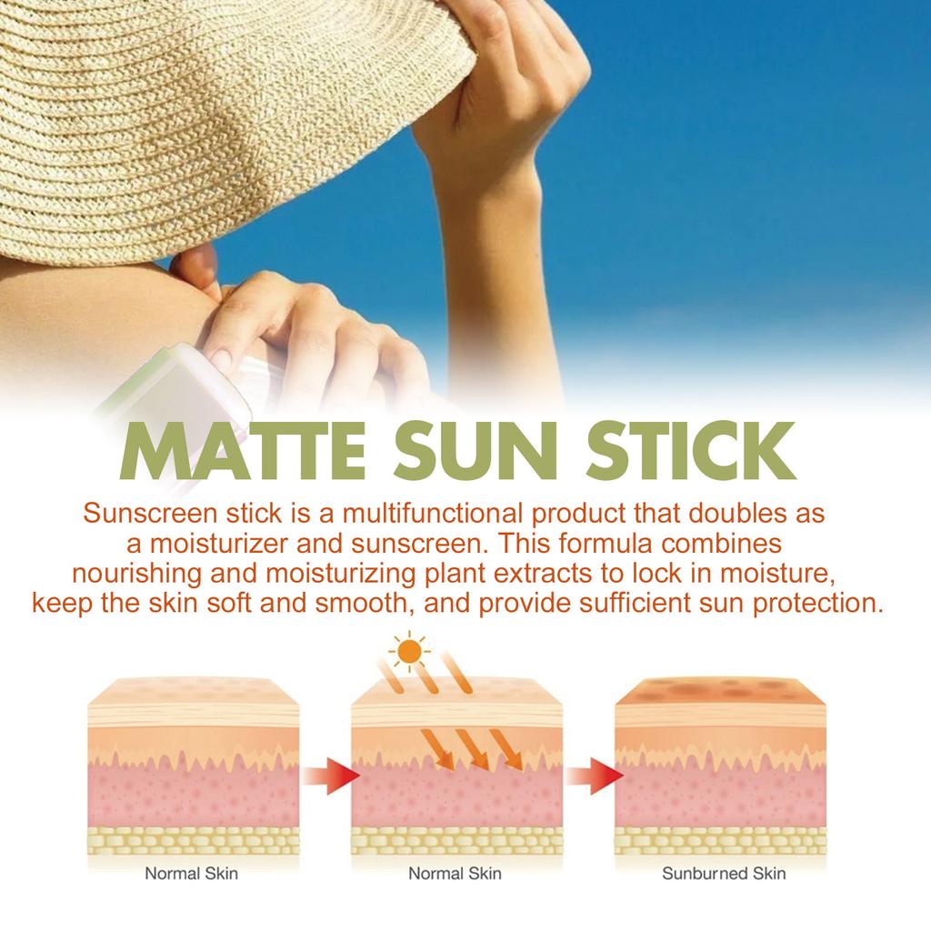 Sonnenstick Matt Sonnenstick SPF50+ UV-Schutzcreme Antioxidativ Ölkontrolle Sonnencreme Erfrischend Korea Kosmetik 18G