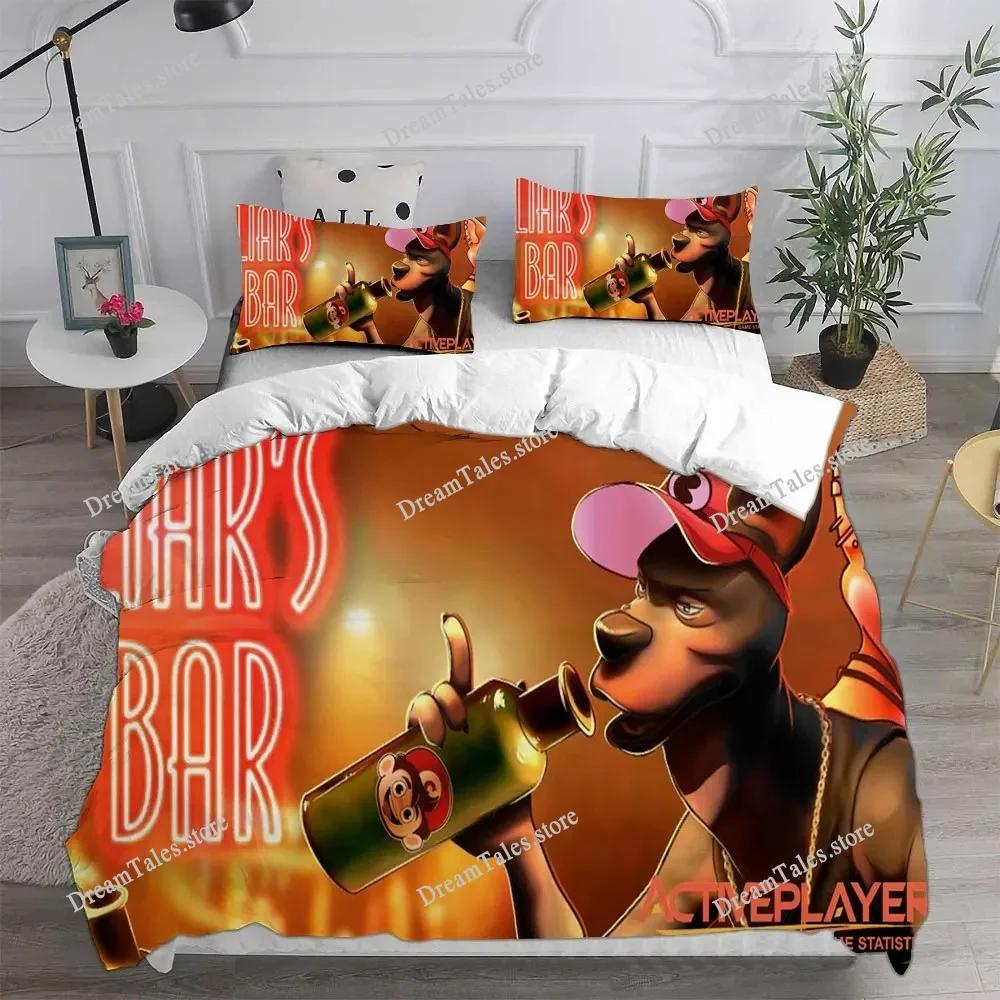 New Game Liar's Bar Bedding Sets Quilt Bed Cover Comforter Duvet Cover Pillow Case Kids Adult Bedroom Decoration Luxury Gift