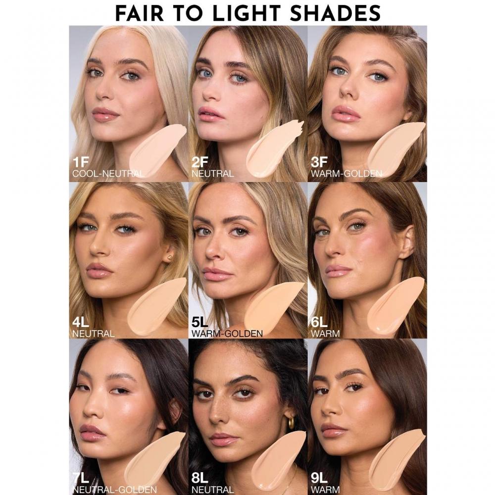 Lawless Forget The Filler Hautaufpolsternde Faltenmildernde Foundation 1 Unze 30 ml 1f Sehr Hell Mit Kühlen Neutralen Untertönen