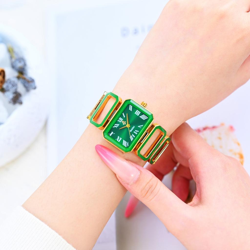 YaLaLuSi Stylish Ladies’ Bracelet Watch: An Elegant Water-Resistant Quartz Timepiece Perfect as a Gift Reloj Mujer Montre