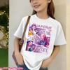 Hot Kpop Demon Hunters Children's T Shirt Short Sleeve Boys Kdis T-shirt Cute Kpop Demon Hunters Harajuku Tshirt for Boys Girls