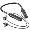 Wireless for 5.3 Neckband Headset BT-7 Sports Insertable Card Black IPX5 Waterproof Digital Display Noise Reduction