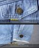 Spring 2024 Men's Korean Style Denim Jacket – Trendy, Fashionable, Casual Youth Coat