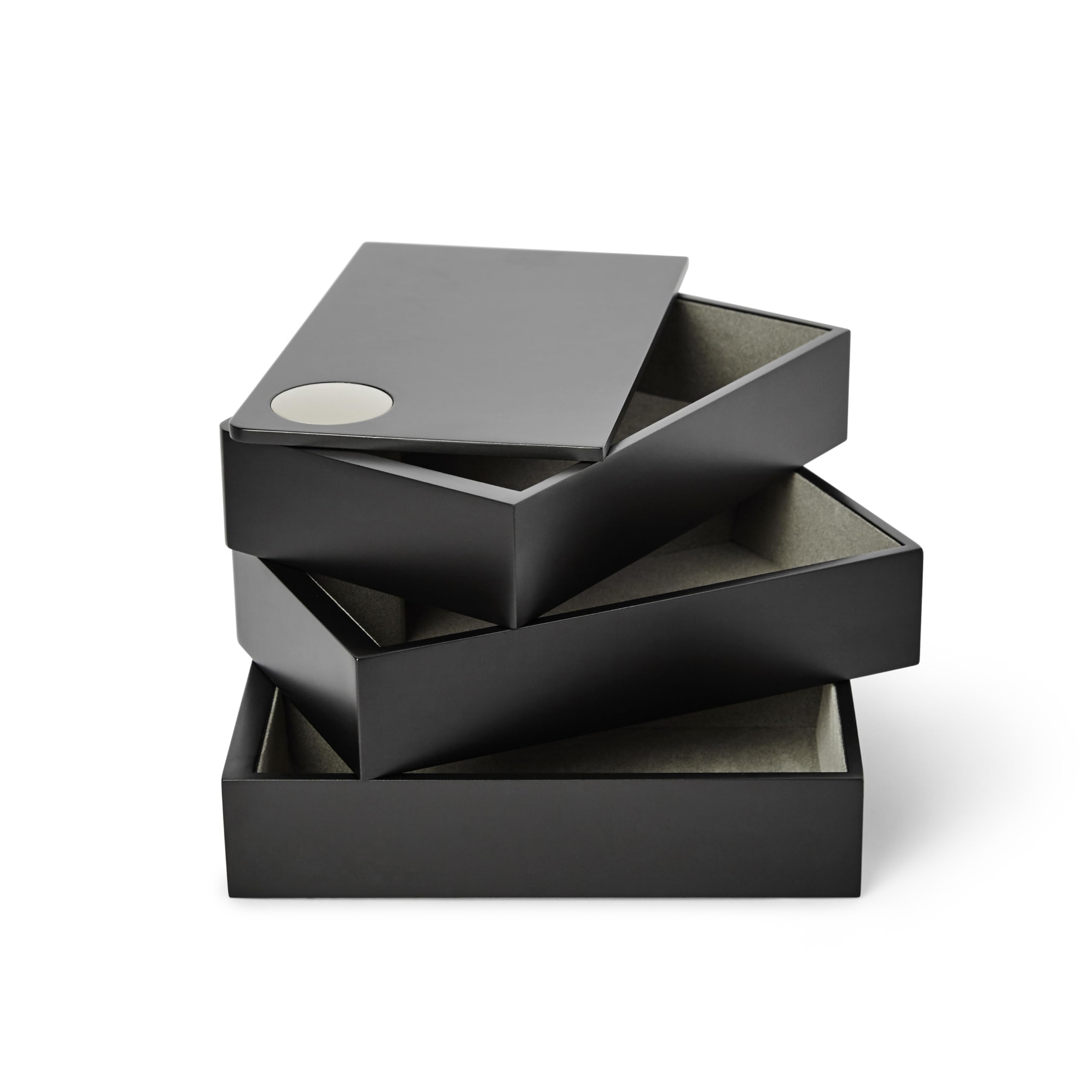 

Umbra Jewelry Box Black Spindle Box Accessory Storage Small Items Case [Official] чорний