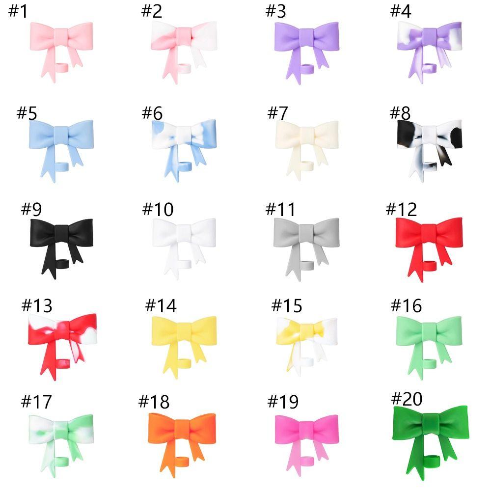 5pcs 10mm Straw Covers Cap Dust Proof Drinking Dust Plugs  For Cup Accessories