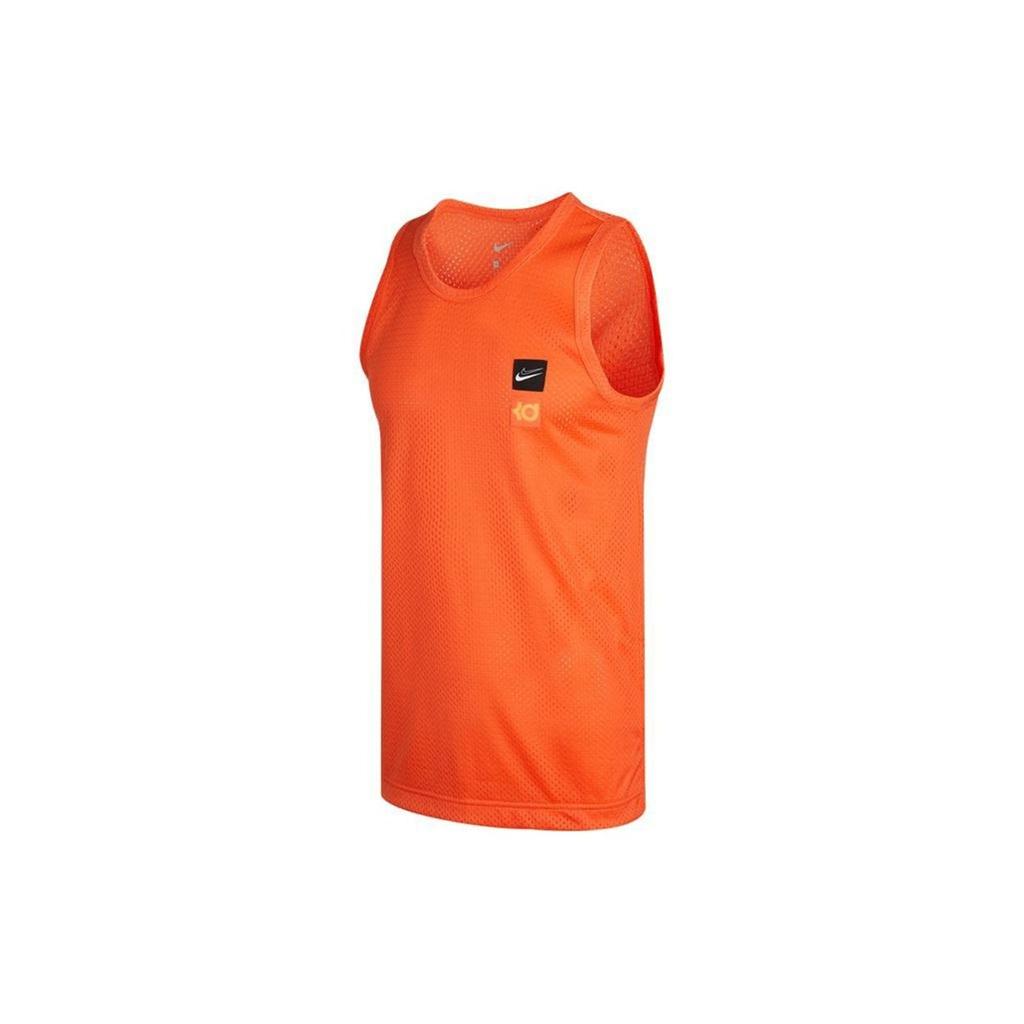 Nike Mesh Jersey Sports Tank Top Men Tops Orange CV2408-842