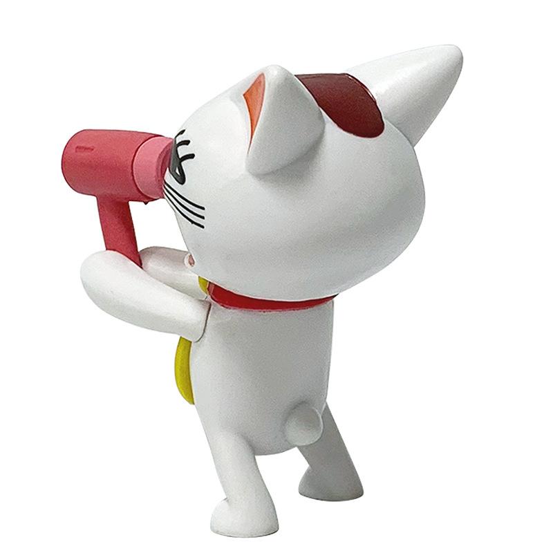 Anime Dandadan Highway Turbo Granny Figure Action Q Version Lucky Cat Figure PVC Collection Anime Surprise Model Decoration Playthings