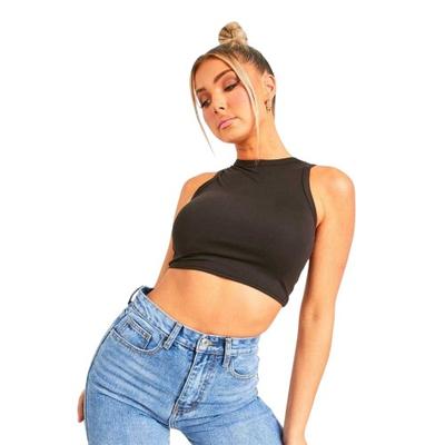Missy Empire Womens/Ladies Premium Racer Crop Top