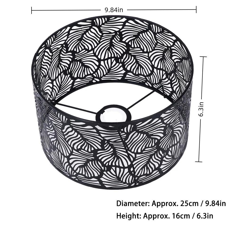 Geometric Pattern Lampshade Iron Small Lamp Shades Modern Chandelier Lamp Shades  Floor Light
