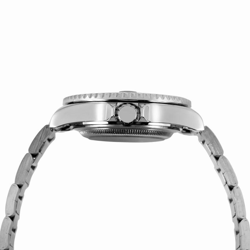 Classic Mechanical Watches Luxury Brand Business Automatic Watch for Men Rotatable Bezel Luminous Dial Steel Strap Clock