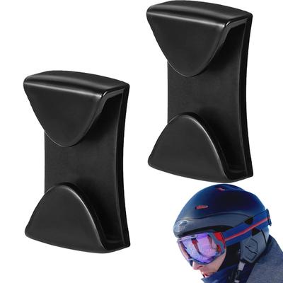 2pcs Ski Goggle Clips Drop-proof Goggle Grip Quick Release Goggle Clips Secure Side Rails Anti-drop Belt Buckles For Goggle
