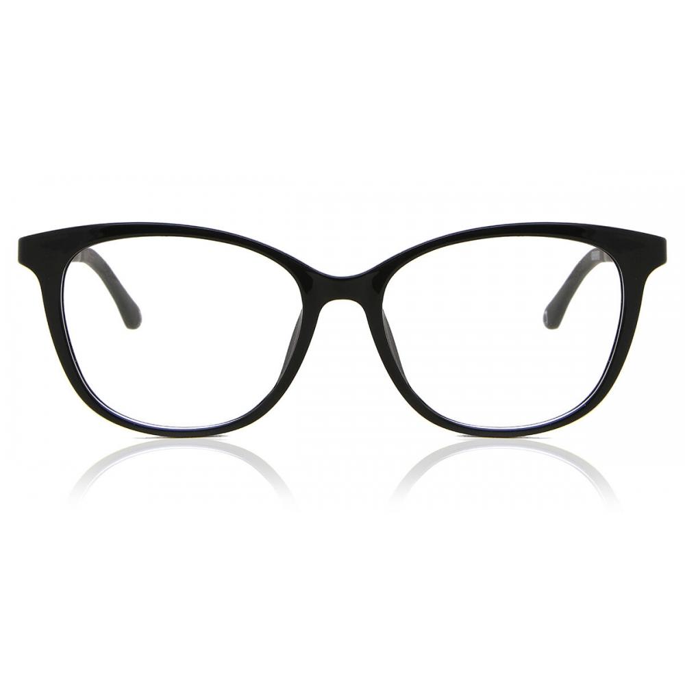Clip On Cat Eye Black SmartbUy collectiOn Bree With Clip On Two Set U 0299 002 fashiOn Women Eyeglasses