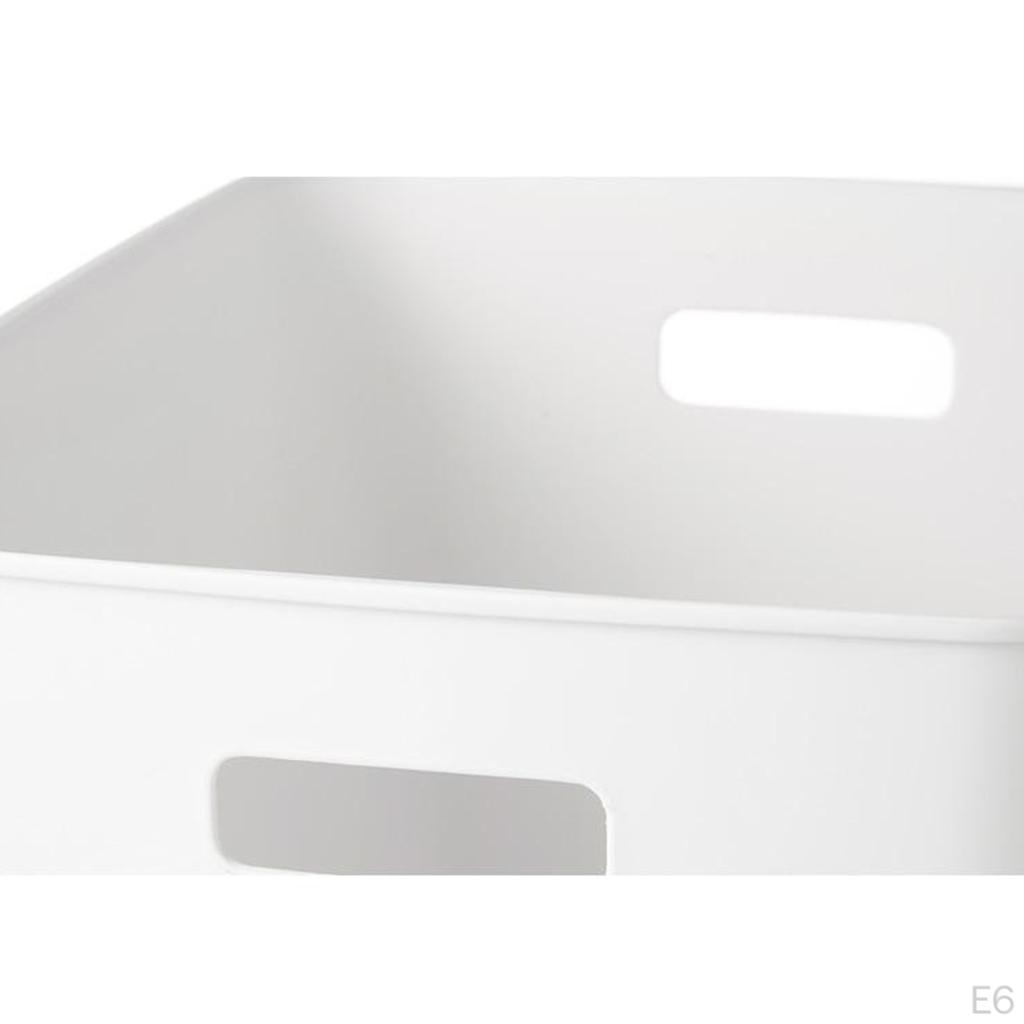 Home Organizer Boxes With Handle For Kitchen, Closet, Pantry, Bedroom, Bathroom, Hallway, Entryway