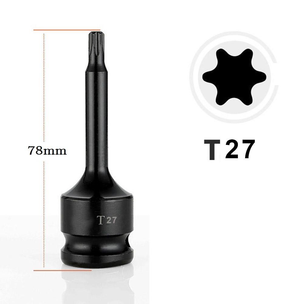 1/2 Inch Socket Adapter Driver Star Bit Electric Screw Adapter Head