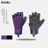Boodun Cycling Gloves Spring X-Ray Diffraction Shock Absorption Half Finger Cycling Bicycle Gloves Breathable Wear-Resistant Road Bike Summer