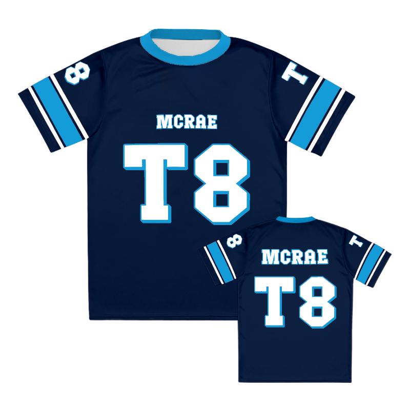 Zengyanqin01 Tate McRae T8 3D-geprinte T-shirts Heren Dames Streetwear Mode Jersey Oversized T-shirt met korte mouwen Kinder T-shirts Tops Herenkleding XXS