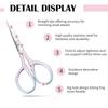Multifunctional Stainless Steel Sharp Scissors Embroidery Needlework Scissors Shears Small Eyebrow Scissors for Household Beauty