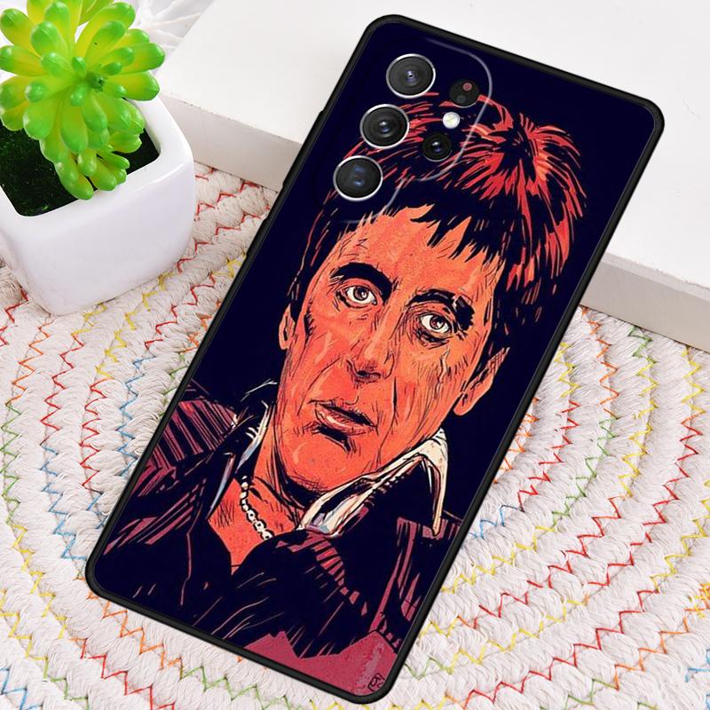Tony Montana Scarface TPU Phone Case For Samsung Galaxy Note 10 Pro S26 S25 S24 S23 S22 Ultra Plus S21 FE S20 Shockproof Cover