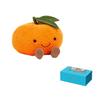 JELLYCAT Fun Food Series Fruit Citrus Orange Doll Plush Doll 9cm Height