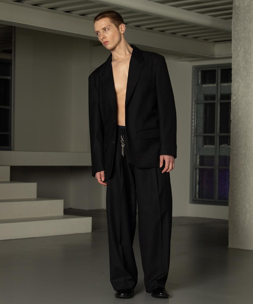 Decoroso Tailor Oversized Wide Setup Suit [Black]