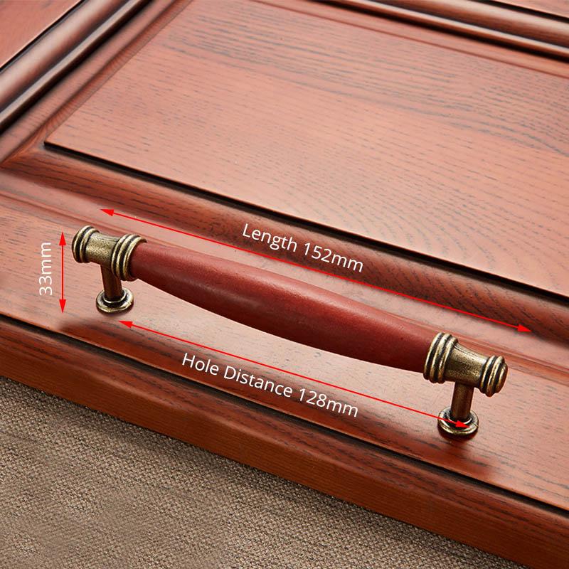 NAIERDI Antique Bronze Ceramic White Cabinet Handles Zinc Alloy Drawer knobs Wardrobe Door Handle European Furniture Hardware