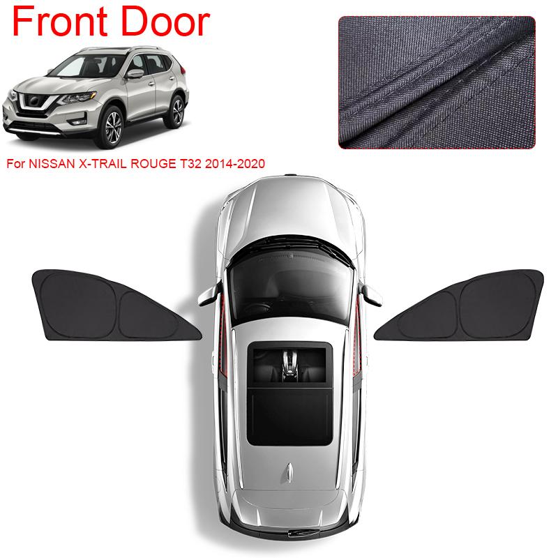 Car Black Windows Privacy Sunshade For NISSAN X-TRAIL ROUGE 2014-2026 Anti-UV Heat Insulation Protect Cover Interior Accessories